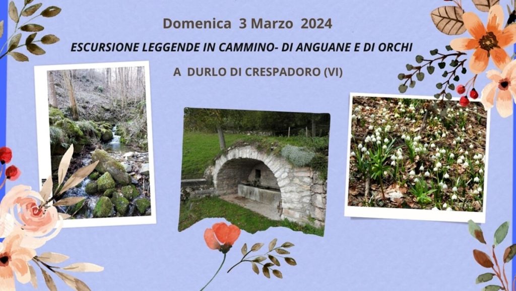 Escursione: 'Leggende in cammino... di anguane e di orchi'