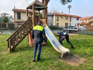 Droga al parco e centro "blindato" dalle pattuglie a piedi