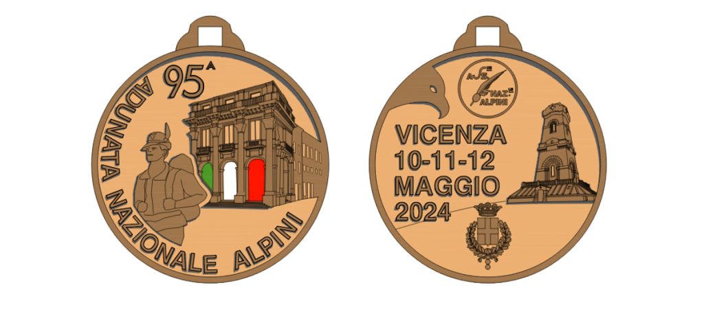Adunata alpini 2024, scelti manifesto e medaglia