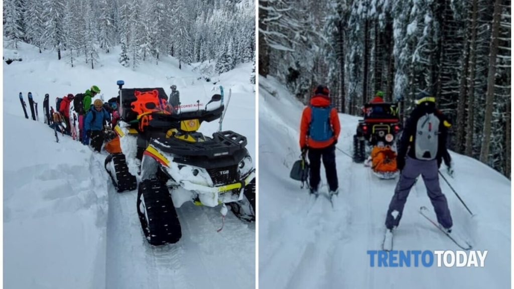 Freerider travolto da una valanga, soccorso un 18enne vicentino