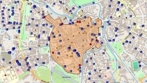 Nel sito del Comune la mappa dei 742 parcheggi per persone con disabilità