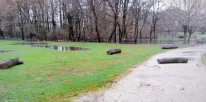 Troppa acqua nei parchi, chiusi fino a martedì