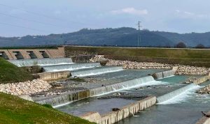 Valle Agno, inaugurato il bacino laminazione "salva piene"