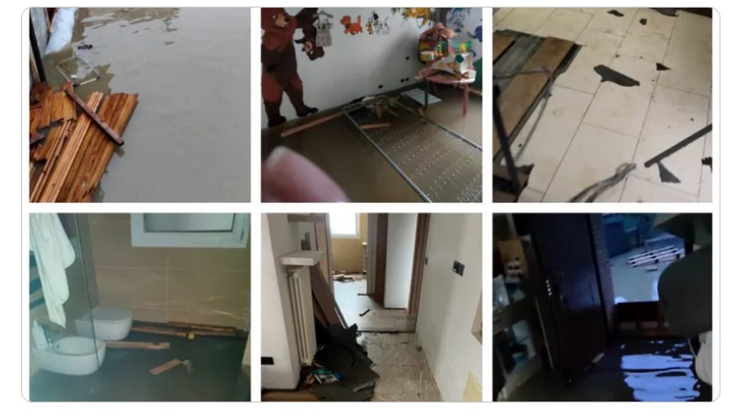 Il maltempo gli ha distrutto casa, gara di solidarietà per una giovane coppia