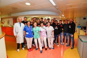 LR Vicenza: visita ai piccoli pazienti della Pediatria dell’Ospedale San Bortolo