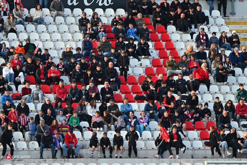 LR Vicenza: 800 piccoli tifosi e tifose presenti sugli spalti nella gare contro Fiorenzuola e Legnago