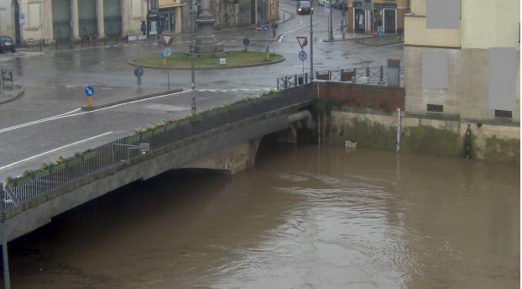Piogge intense, scatta lo Stato di attenzione: allerta gialla per il Bacchiglione