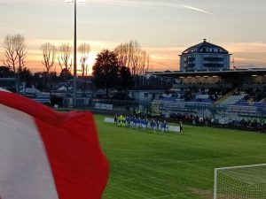 Pro Patria -Vicenza: primo tempo 0-0
