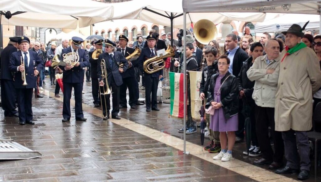 25 Aprile, 79° Anniversario della Liberazione 1945, commemorazione al Cippo degli Alpini di Zugliano