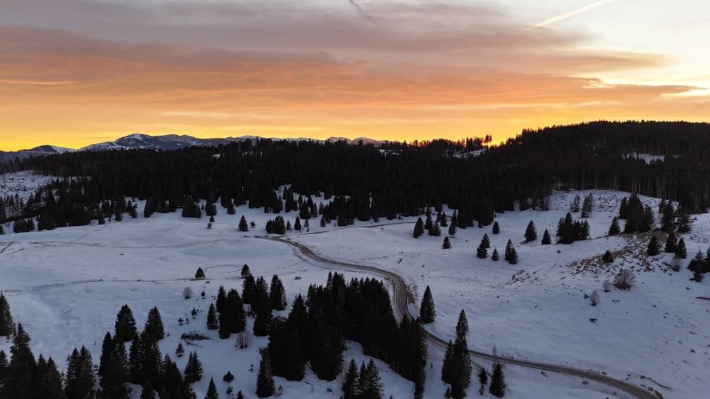 Escursione al tramonto con meravigliosi panorami sulla pianura