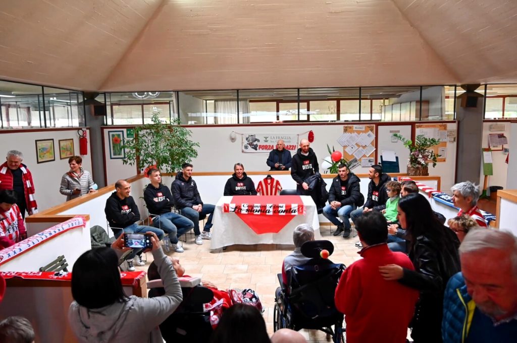 LR Vicenza: squadra in visita alla Cooperativa Sociale Agape