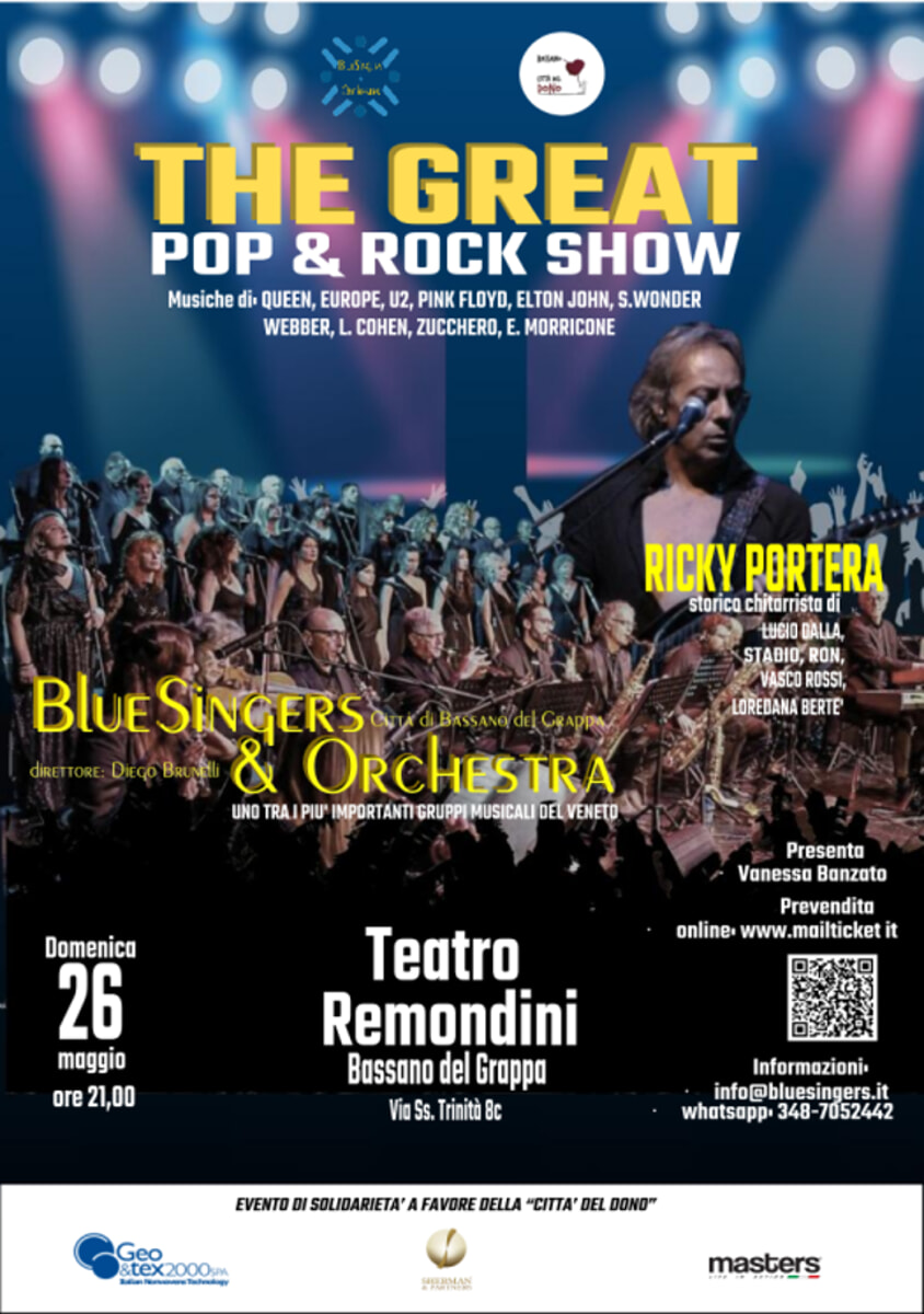 The great pop & rock show con Ricky Portera