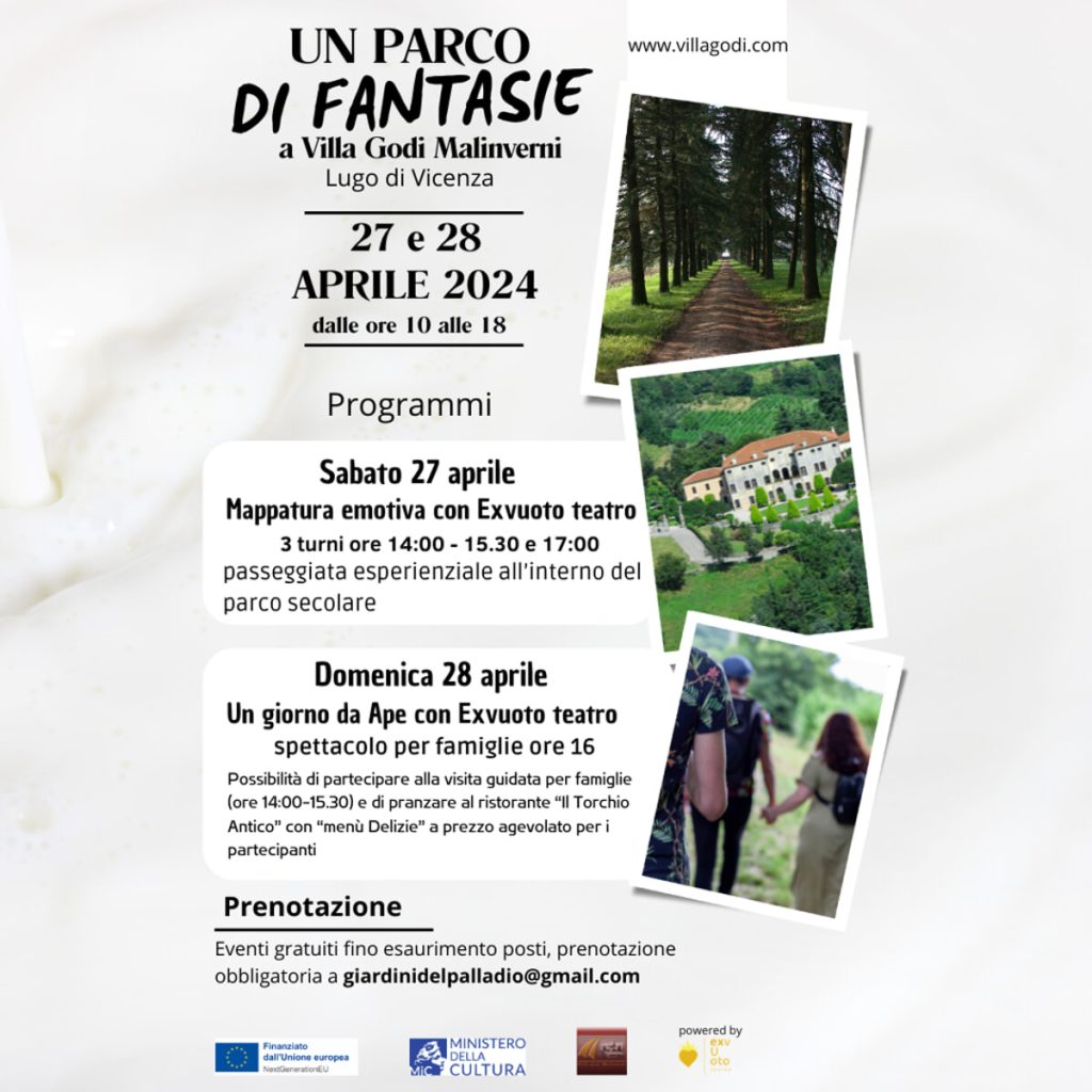 “Un parco di fantasie” a villa Godi Malinverni