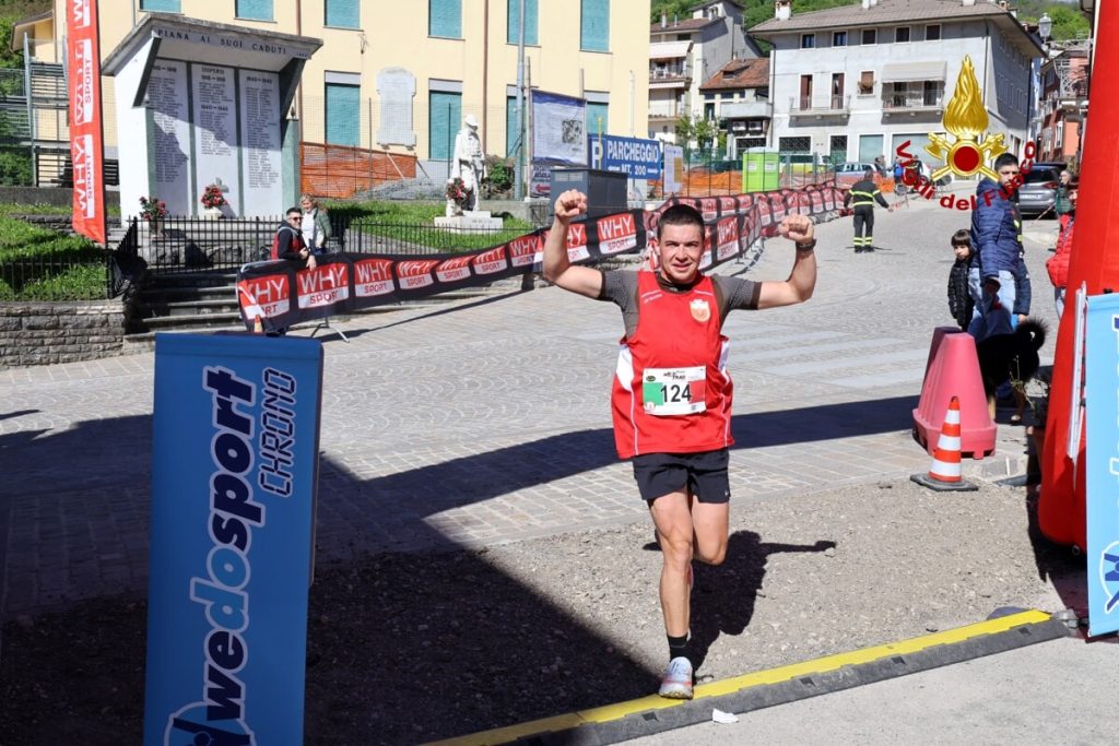 Campionato nazionale trail Vigili del fuoco, vincono Cesarini e Bertelli