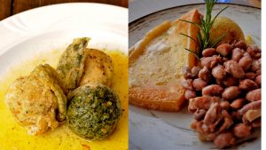 Festa di Sant'Antonio a Sasso di Asiago, con specialità culinarie di montagna