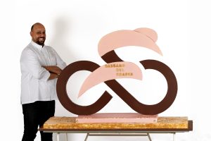 Una torta da record per il Giro d'Italia