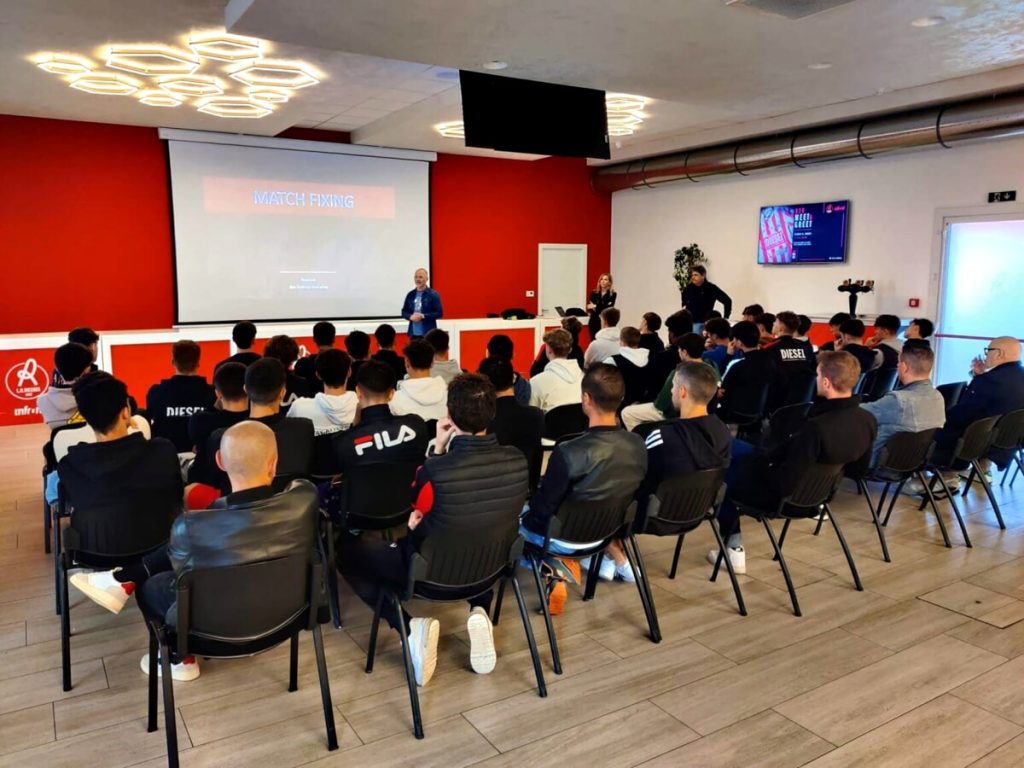 LR Vicenza: incontri formativi sul contrasto al match fixing