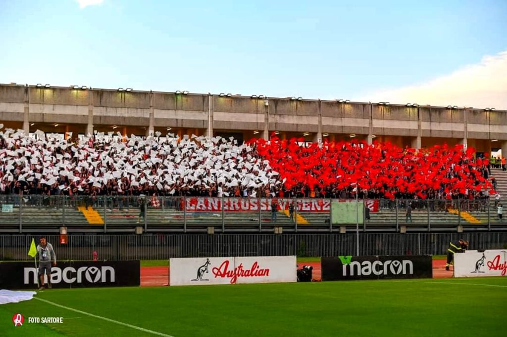 LR Vicenza-Avellino: settore ospiti già esaurito