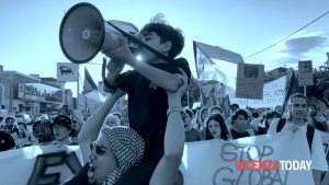 «Netanyahu assassino, Biden e Meloni criminali»