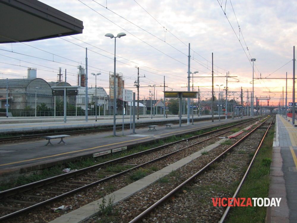 Maltempo, circolazione ferroviaria sospesa tra Vicenza e Padova