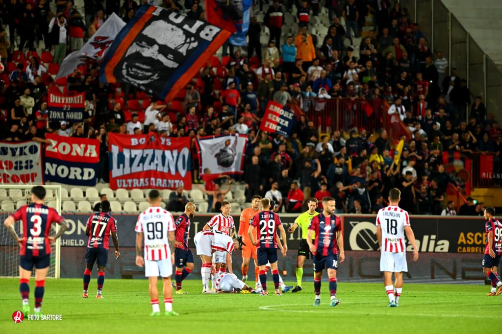 Danni consistenti allo stadio Menti in occasione di LR Vicenza-Taranto