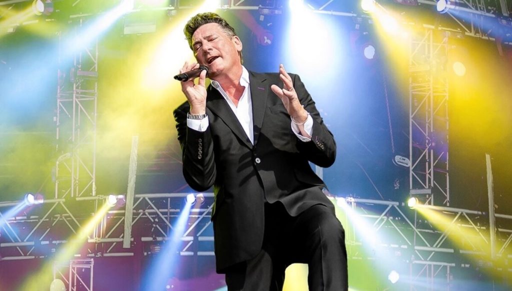 Tony Hadley, ex frontman degli Spandau Ballet ad Asiago