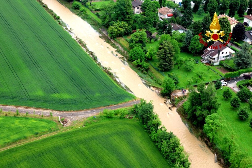 Maltempo, confermato stato di alllarme per il transito del colmo di piena