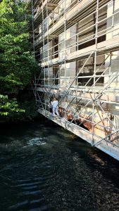 Giardino salvi: riaperto il camminamento