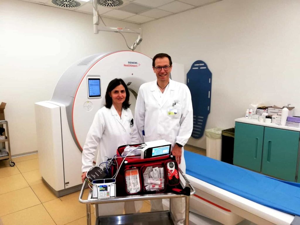 Procedura salvavita direttamente in sala tac, intervento su paziente con ictus in soli 30 minuti