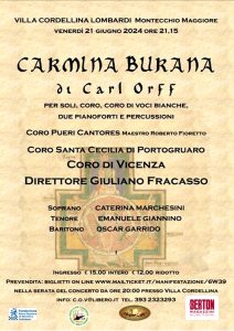 Carmina Burana di Carl Orff per soli, coro, coro di voci bianche, due pianoforti, percussioni