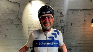 Gianluca "pedala con il cuore": 550 km da Schio a Fossacesia senza soste
