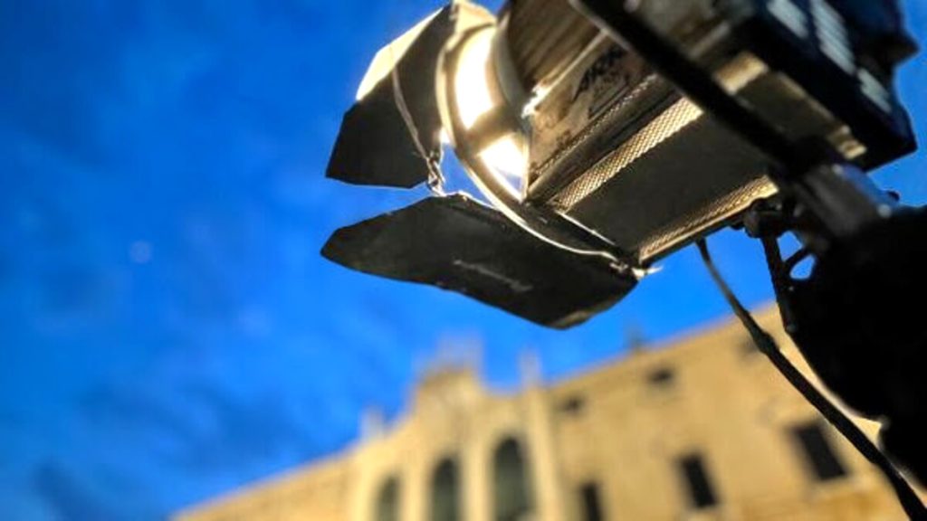 Ciak si gira, set televisivo in città