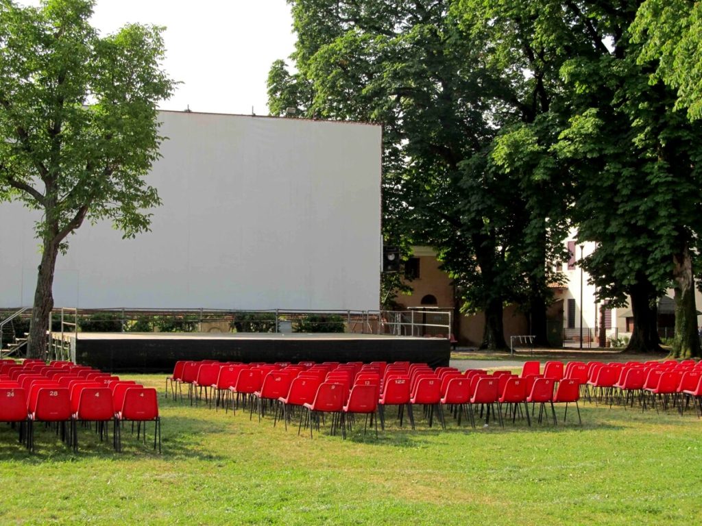Cinema all'aperto al Parco di Villa Fabris