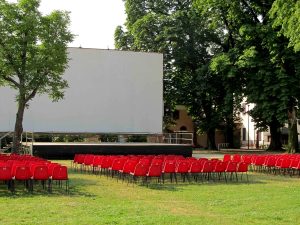 Cinema all'aperto al Parco di Villa Fabris