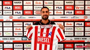 LR Vicenza: presentato il nuovo attaccante biancorosso, Luca Zamparo