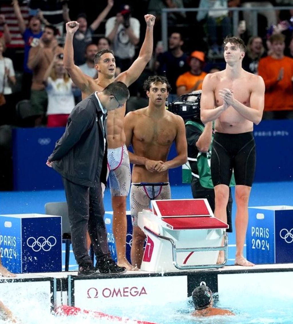 Parigi 2024, Ceccon e Conte Bonin centrano il bronzo nella staffetta 4x100