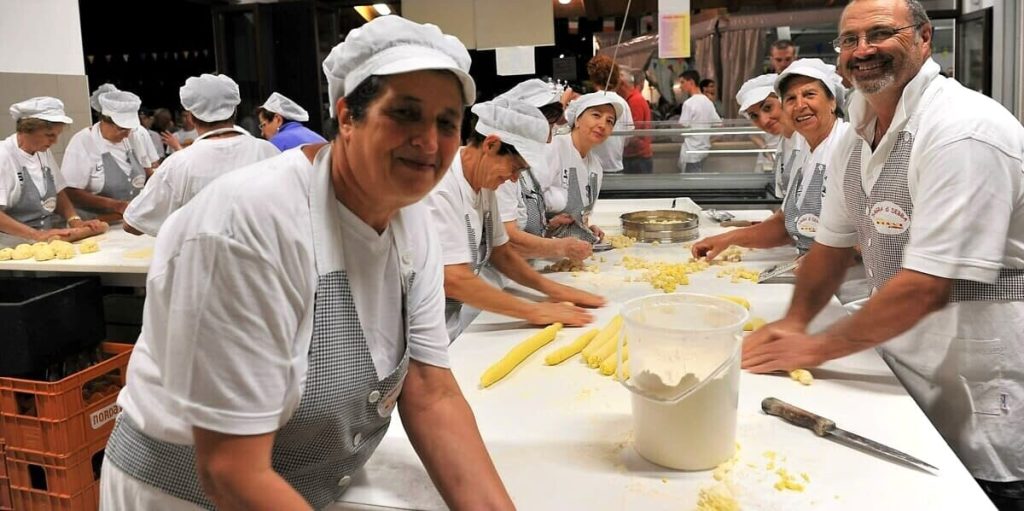 Sagra Paesana di Debba, specialità gnocchi fatti a mano e un ricco menù