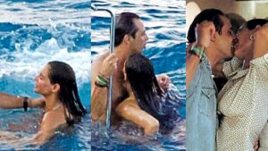 Francesca Chillemi non si nasconde più: al largo di Capri con il nuovo fidanzato (e la figlia Rania)