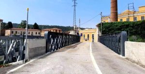 Ponte storico di Debba aperto a pedoni e ciclisti