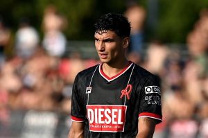 LR Vicenza: la felicità di Rauti dopo il gol all'esordio