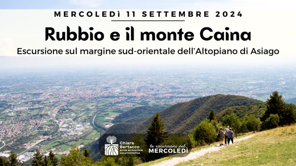 Rubbio e il monte Caina | escursione sul margine sud-est dell'altopiano di Asiago