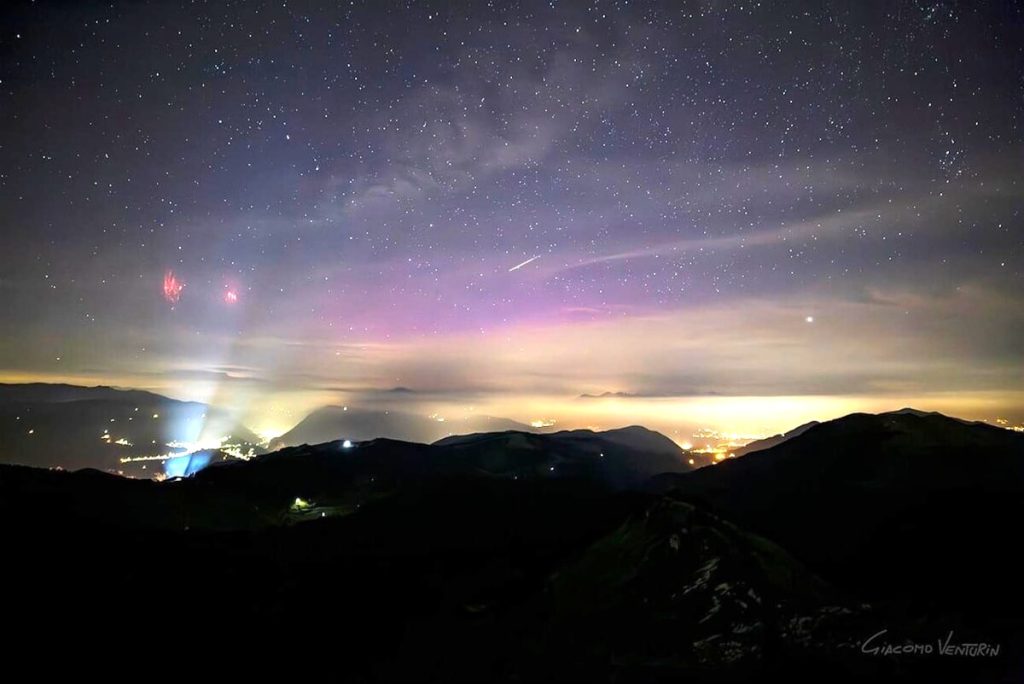 Le "Lacrime di San Lorenzo" sul Monte Grappa