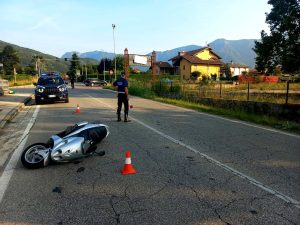 Schianto auto-scooter: 41enne in ospedale