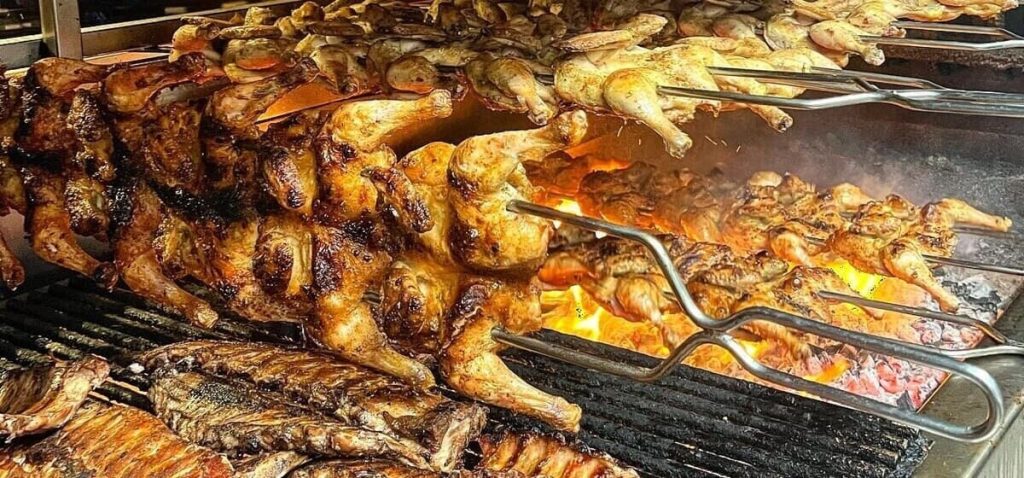 Sagra di Colzè, Festa del Ringraziamento: specialità galletti alla brace