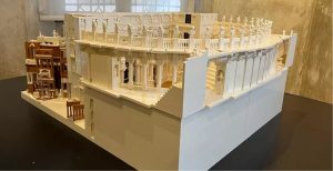 Il Teatro Olimpico in miniatura al centro della cultura locale