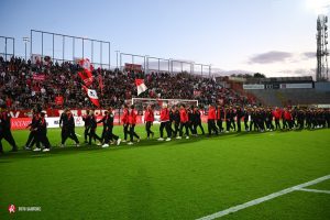 LR Vicenza: grande emozione per la sfilata delle giovanili al Menti