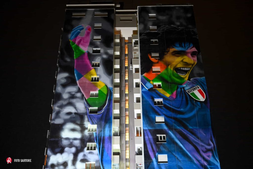 LR Vicenza: nei giorni scorsi l'inaugurazione del murale per Paolo Rossi