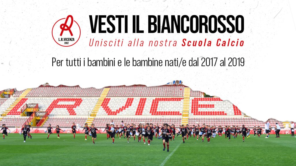 LR Vicenza: la Scuola Calcio accoglie bambini e bambine