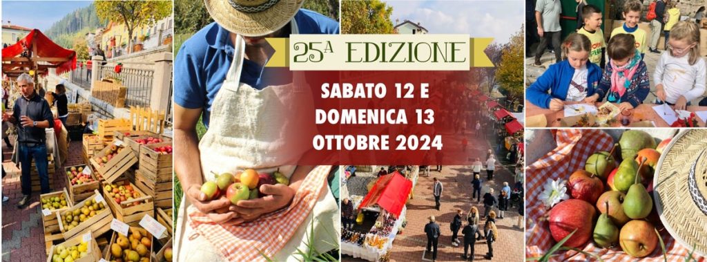 Pomo Pero, mostra mercato di frutta antica a Lusiana