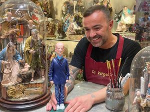 Sammy Basso "personaggio dell'anno" nel presepe napoletano
